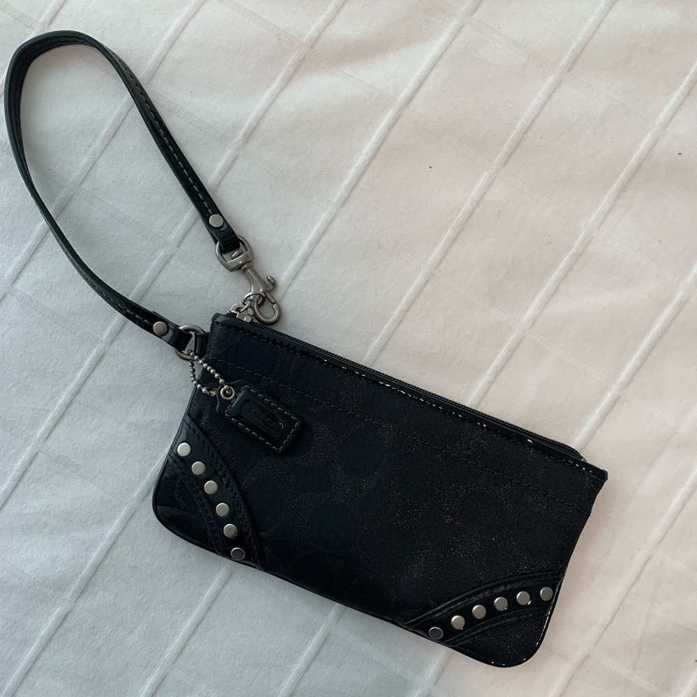Coach Studded Wristlet
